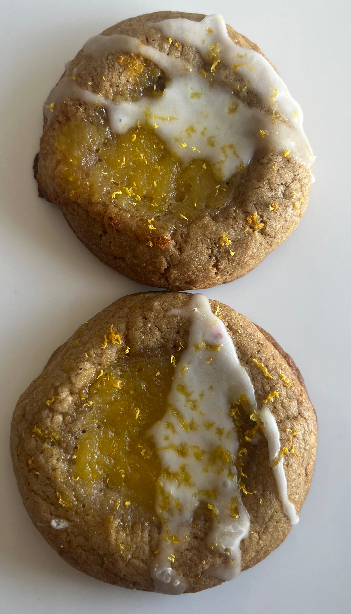 Lemon curd cookie