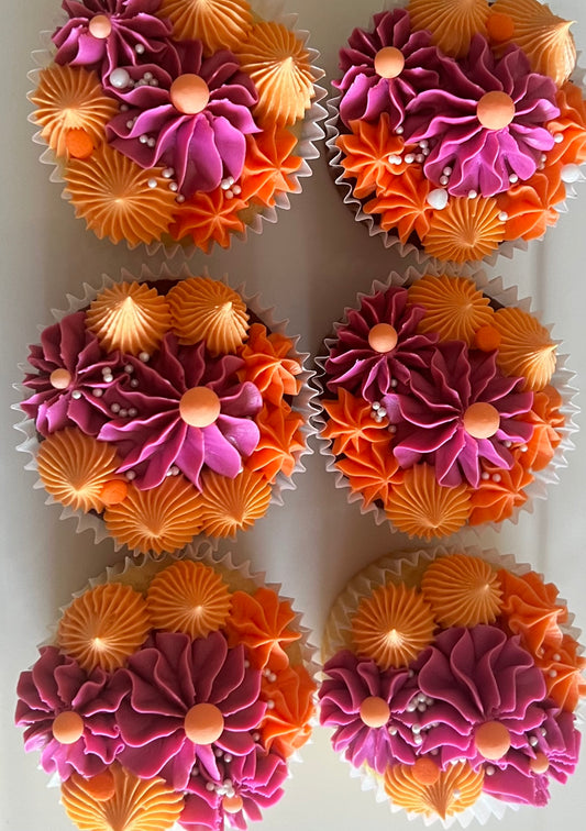 FILLED CUPCAKES x 6